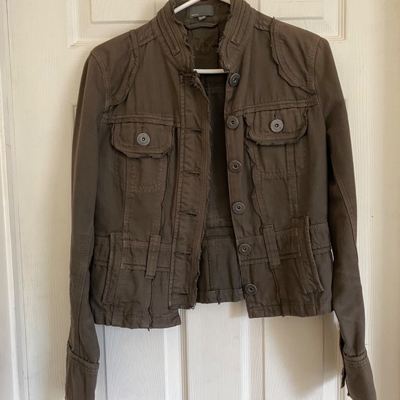 Brown Autumn Jean Jacket in Sz S - Picture 2 of 12
